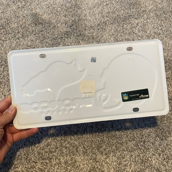 Denver Broncos Novelty License Plate - Picture 4 of 6